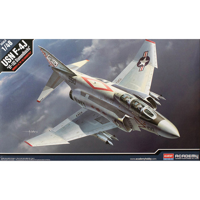 12323 Academy 1/48 Палубный истребитель USN F-4J Phantom II 