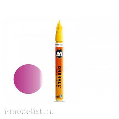 127503 Molotow Маркер ONE4ALL 127HS-CO METALLIC #225 Розовый 1,5 мм
