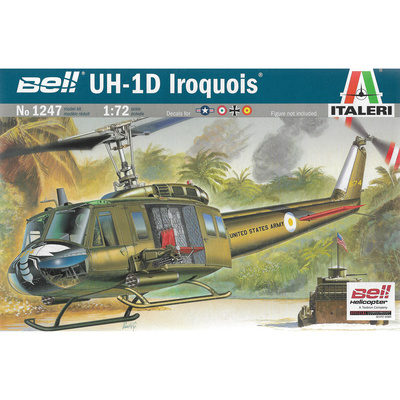 1247 Italeri 1/72 Вертолет UH-1D Slick