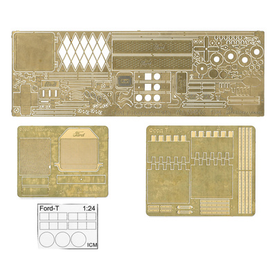 024205 Micro Design 1/24 Photo Etching Kit Ford T Roadster 1913 (ICM)