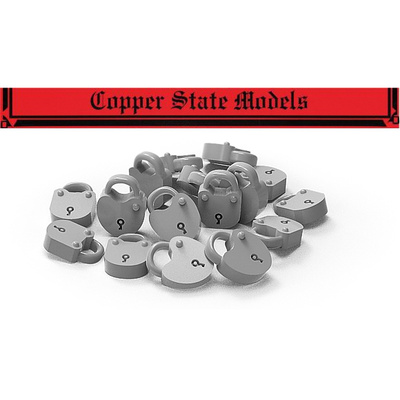 A35-057 Copper State Models 1/35 Набор навесных замков x24