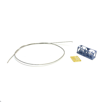 RS95009 Э.В.М. 1/35 Трос витой с коушами и креплением для САУ 2С1 