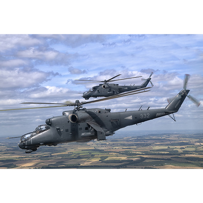 05829 Трубач 1/48 Вертолёт МИ-24П Hind