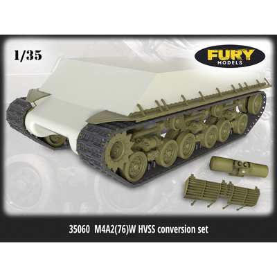 35060 Fury Models 1/35 Конверсионный набор M4A2 (76)W HVSS