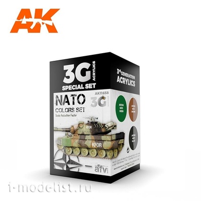 AK11658 AK Interactive Набор красок 