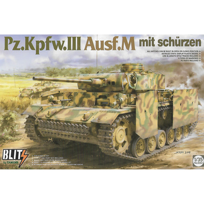 8002 Takom 1/35 Pz.Kpfw.III Ausf.M mit Schürzen