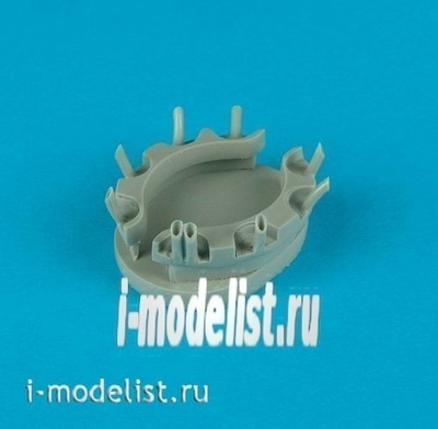 QB48 059 Quickboost 1/48 Набор для  I-16 engine exhaust