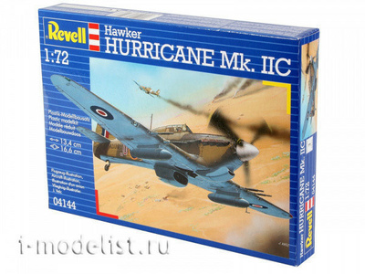 04144 Revell 1/72 Британский одноместный истребитель Hawker Hurricane Mk. IIC