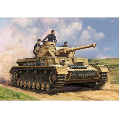 84840 HobbyBoss 1/48 Немецкий средний танк Pzkpfw IV Ausf.F2