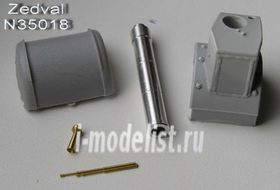 N35018 Zedval 1/35 Набор деталей для КВ-2 выпуска 1941/1942 г.