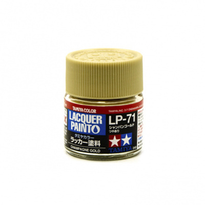 82171 Tamiya Краска LP-71 Champagne Gold