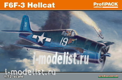 7076 Edward 1/72 Aircraft F6F-3 Hellcat