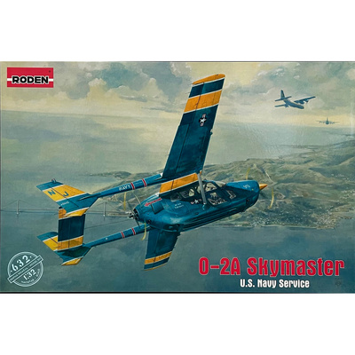 632 Roden 1/32 o-2A Skymaster Aircraft