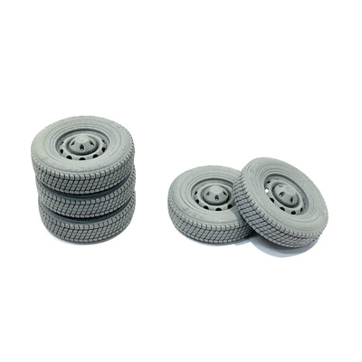Im35066 Imodelist 1/35 Set of tires KAMA-219 R16 (4 wheels + spare + wheels) for 