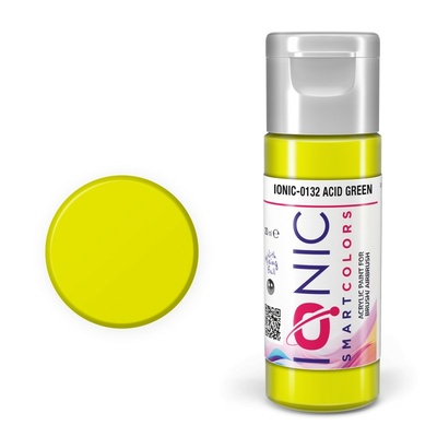 IONIC-0132 Ammo Mig Акриловая краска IONIC Кислотно-зелёный / Acid Green