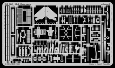 Eduard 28006 1/48 photo etched parts for M-4 Sherman