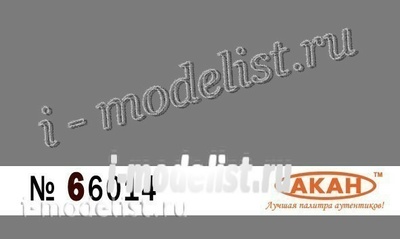 66014 Акан Серая  сталь тусклая; траки бронетехники Объём: 10 мл.