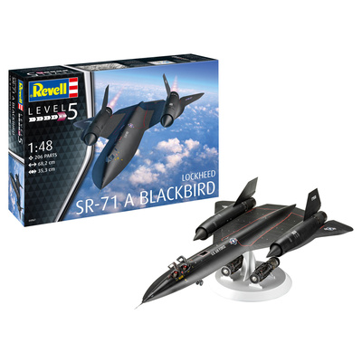 04967 Revell 1/48 Самолёт Lockheed SR-71 A Blackbird