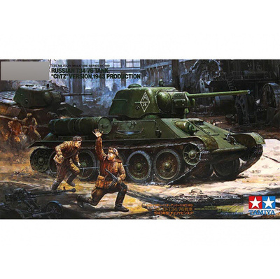 35149 Tamiya 1/35 Советский танк тип 34, производства Челябинского Тракторного Завода 1943 г.