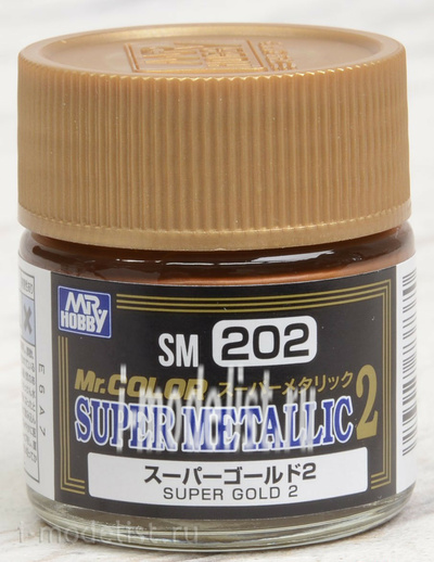 SM202 Gunze Sangyo Paint Super Gold 2