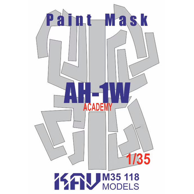 M35 118 KAV Models 1/35  Окрасочная маска на AH-1W Super Cobra