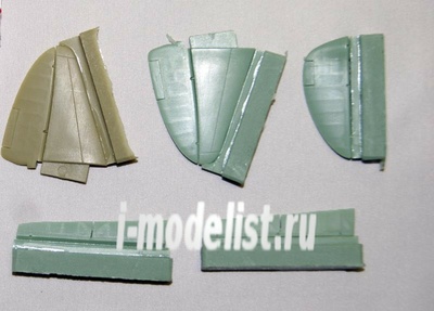 48106 Neomega 1/48 Рулевые поверхности Ла-5