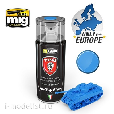 TTH103 Ammo Mig Синяя матовая грунтовка