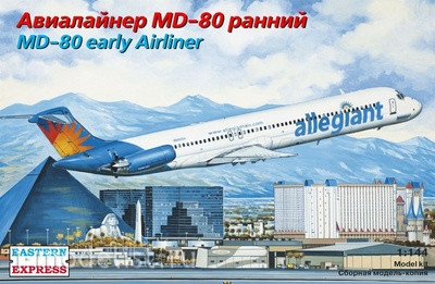 144111 Восточный экспресс 1/144 Авиалайнер MD-80 ранний Allegiant
