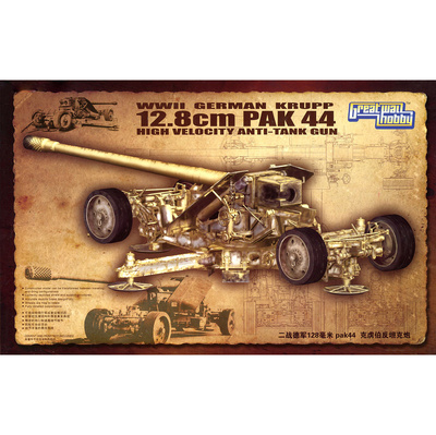 L3526 Great Wall Hobby 1/35 German anti-tank gun 12.8 cm PaK 44