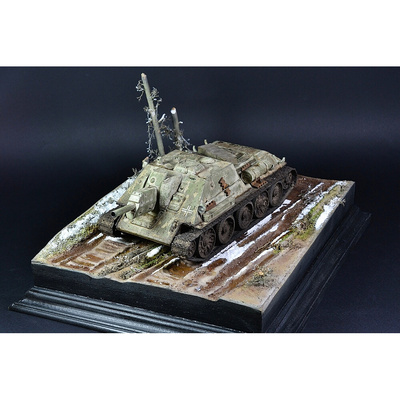 052 Диорама SU-122(r)