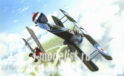 8055 Edward 1/48 world war I Biplane Sopwith F. 1 Camel R. N. A. S.