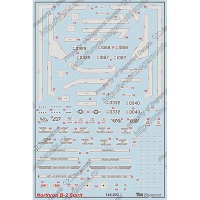 144002 Begemot 1/144 Нортроп В-2А 1.144