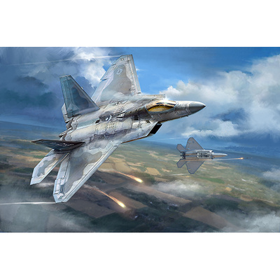 62801 I Love Kit 1/48 Истребитель F-22A Raptor