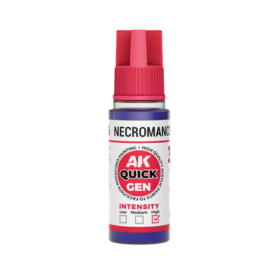 AK17005 AK Interactive Краска акриловая QUICK GEN - Фиолетовый некроманта / NECROMANCER PURPLE