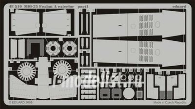 48510 Eduard 1/48 Фототравление MiGG-25 Foxbat A exterior 