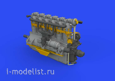 672224 Eduard 1/72 set of additions to the model Fokker D. VIIF engine / BMW IIIa (Eduard)