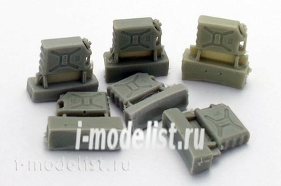 ZA35247 Zebrano 1/35 Американская пластиковая канистра, 6 штук