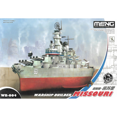 WB-004 Meng Warhip Builder Missouri