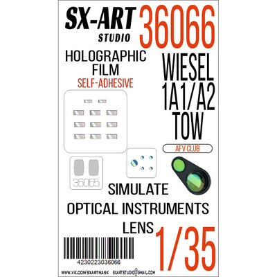 36066 SX-Art 1/35 Имитация смотровых приборов Wiesel 1A1/A2 TOW (AFV)