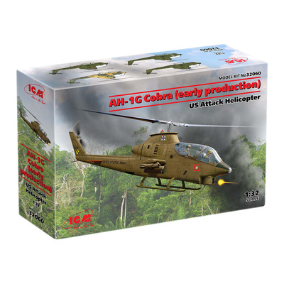 32060 ICM 1/32 Американский ударный вертолет AH-1G Cobra (раннего производства)