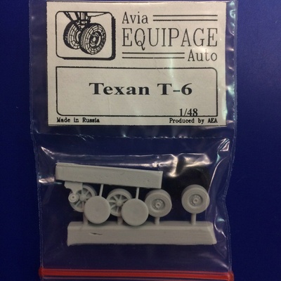 EQB48024 Экипаж 1/48 Резиновые колёса для Texan T-6