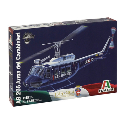 2739 Italeri 1/48 Вертолёт AB 205 ARMA DEI CARABINIERI