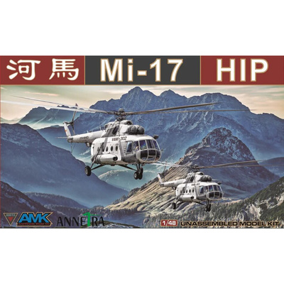 88010 AMK 1/48 Вертолёт МИ-17 Hip (ранний)