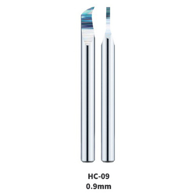 HC-09 DSPIAE Нажимное лезвие закруглённое из вольфрамовой стали, 0.9 мм