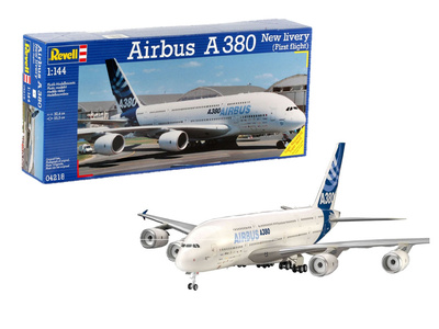 04218 Revell 1/144 Самолёт Airbus A 380 Design New livery First Flight
