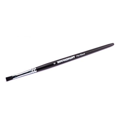 T-110 MiniWarPaint Кисть серии Flat Black №6