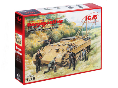 35342 ICM 1/35 Бергепантера с немецким танковым экипажем (4 фигуры)