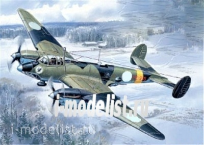 102 UM 1/72 Пикирующий бомбардировщик Пе-2 ВВС Финляндии
