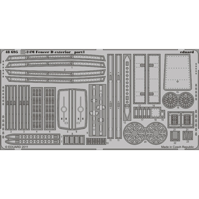 48695 Eduard 1/48 Фототравление С-24M Fencer D exterior