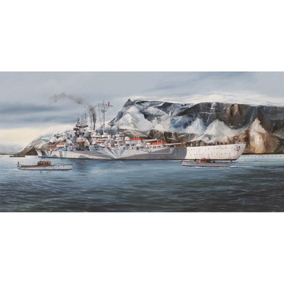 05359 Трубач 1/350 Немецкий линкор 